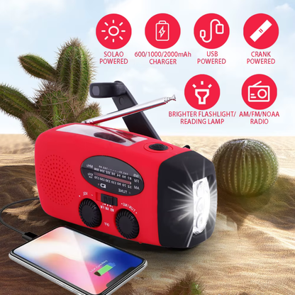 Varian Tu Radio de Emergencia para Apagones y Situaciones Críticas
